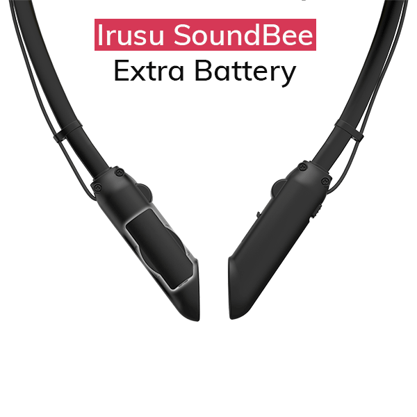 Irusu_SoundBee_wireless_earphone_extra_batterygif