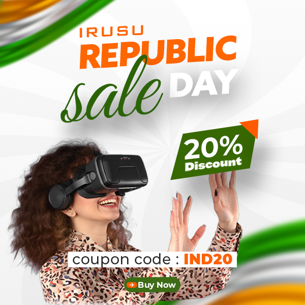 Get 20% off on Irusu VR headset