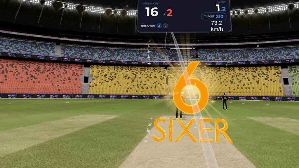 3D printed prototype of the Irusu VR physical cricket bat accessory for Quest 3